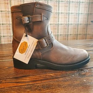 Chippewa leather boots